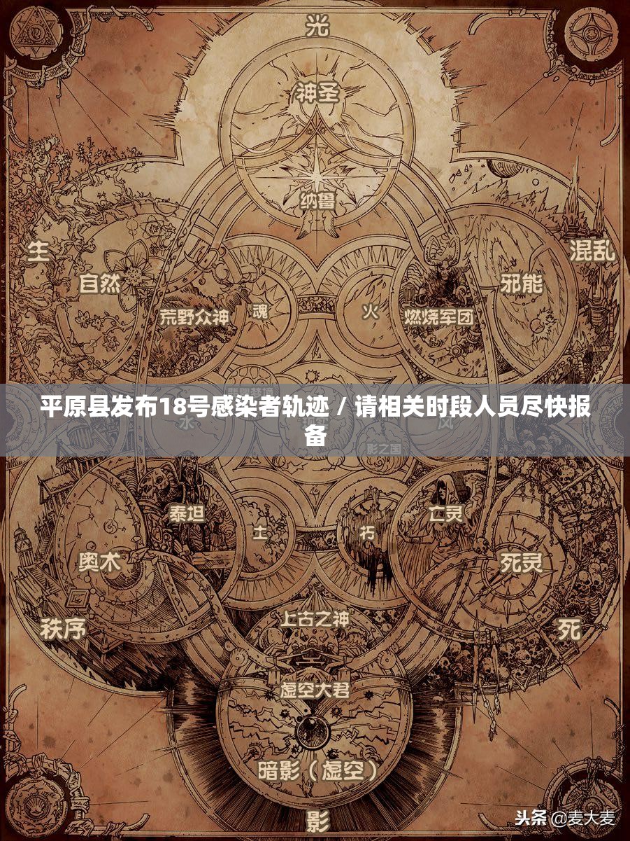 平原县发布18号感染者轨迹 / 请相关时段人员尽快报备 平原县发布18号感染者轨迹 / 请相关时段人员尽快报备