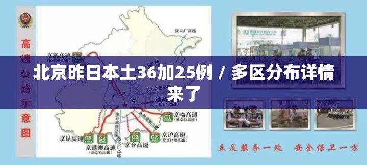 北京昨日本土36加25例 / 多区分布详情来了