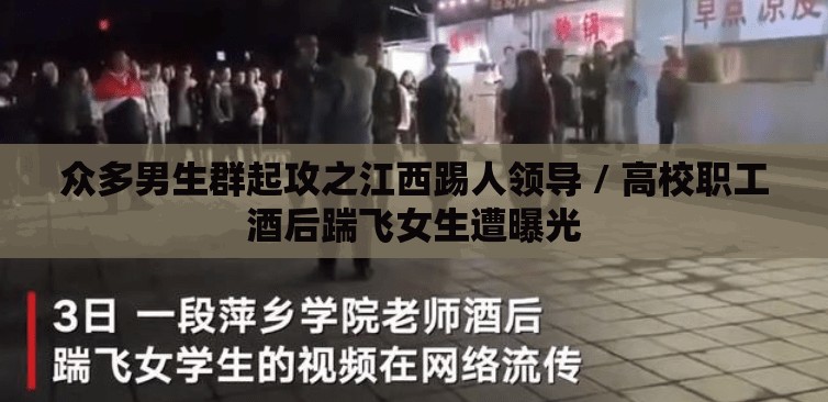 众多男生群起攻之江西踢人领导 / 高校职工酒后踹飞女生遭曝光 众多男生群起攻之江西踢人领导 / 高校职工酒后踹飞女生遭曝光