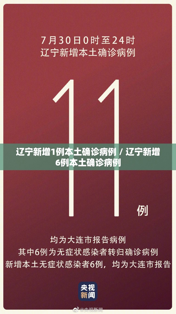 辽宁新增1例本土确诊病例 / 辽宁新增6例本土确诊病例 辽宁新增1例本土确诊病例 / 辽宁新增6例本土确诊病例
