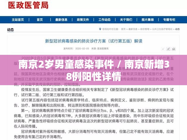 南京2岁男童感染事件 / 南京新增38例阳性详情 南京2岁男童感染事件 / 南京新增38例阳性详情