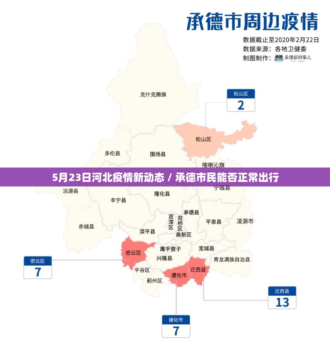 5月23日河北疫情新动态 / 承德市民能否正常出行