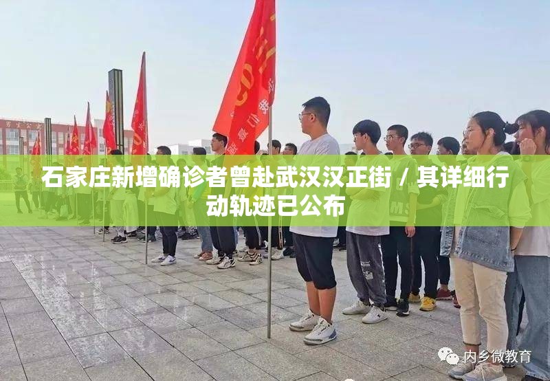 石家庄新增确诊者曾赴武汉汉正街 / 其详细行动轨迹已公布